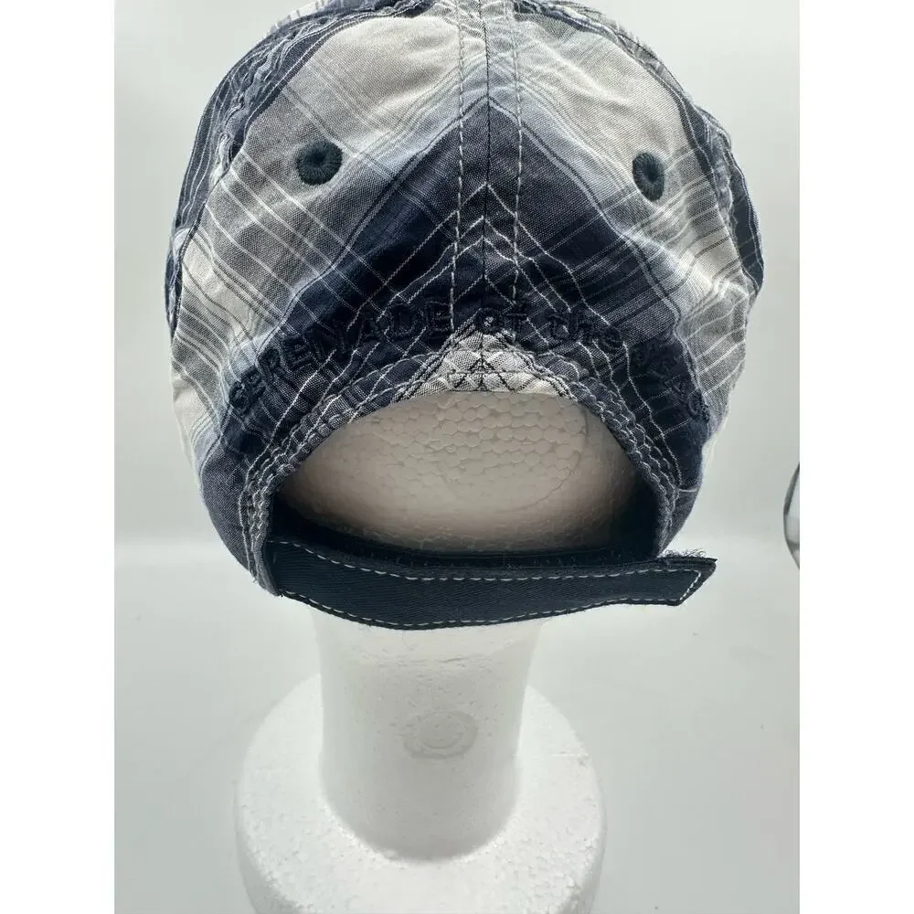 Royal Caribbean International Plaid Hat Cap - Adjustable - 100% Cotton
